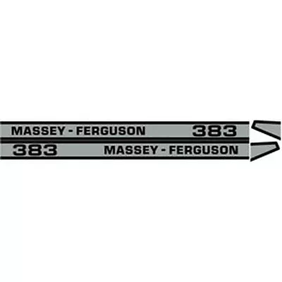 $69.99 • Buy New 383 Massey Ferguson Tractor Hood Decal Kit Mf 383 High Quality Decals 🎯