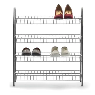 $49.94 • Buy 4 Tier Shoe Rack,stylish Shoe Rack Fits Neatly In A Small Area Or Wardrobe.