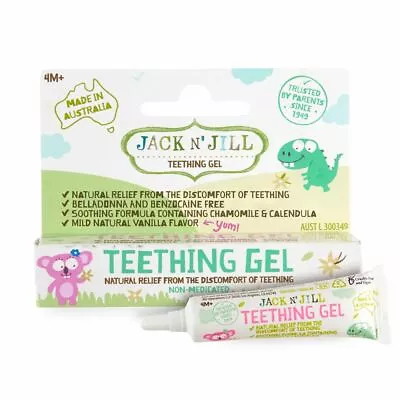 Jack N Jill Natural Teething Gel - 15g • £10.30