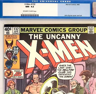 X-MEN #132 CGC 9.2 1980 Key 1st Hellfire Club Bronze Age John Byrne Classic • $102