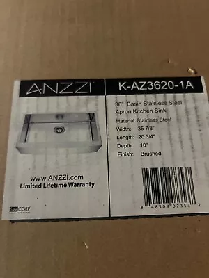 ANNZI Stainless Steel Sink 36 Inch • $60