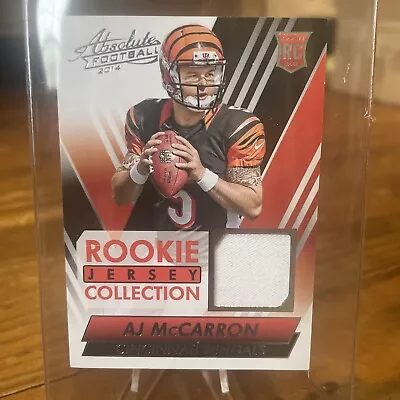 AJ McCarron  2014 Panini Absolute Rookie Jersey Collection RC  Pre-Owned • $0.75