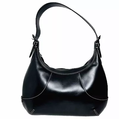Cole Haan Black Leather Shoulder Bag • $30