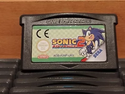 SONIC ADVANCE 2 [GENUINE] Nintendo Game Boy Advance Video Game Cartridge • £16.92