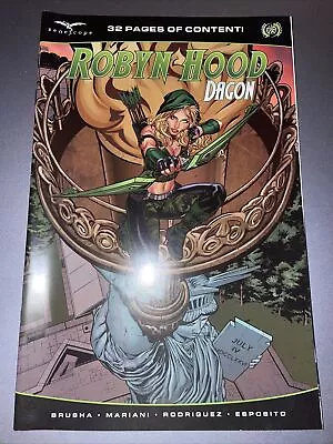 ZENESCOPE COMICS ROBYN HOOD DAGON #1 JANUARY 2023 VARIANT A One Shot Comic Book • £5.99