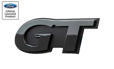 1999-2004 Ford Mustang GT Two Tone Gloss & Matte Black Fender Side Trunk Emblem • $16.95