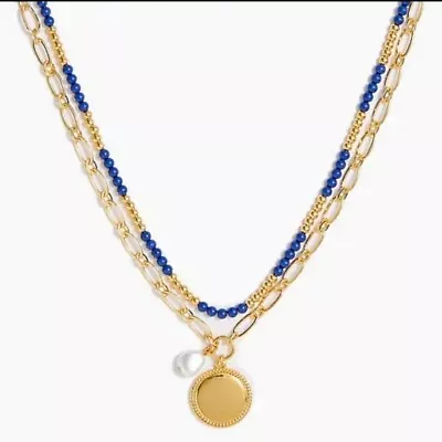 $20 • Buy J.Crew Two Layer Beaded Necklace