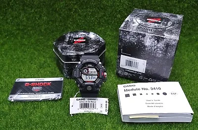 Casio G-Shock Rangeman  Master Of G  Land - Men's Black Solar Watch - GW9400-1 • $209.52