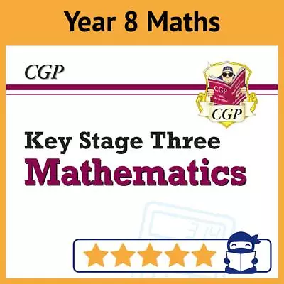 Year 8 Targeted Maths Workbook (Ages 12-13) KS3 | With Answers | CGP NEW • £7.95