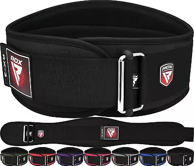 Weight Lifting Belt By RDX Gym Belt For Men And Women Fitness Training Worlout • £19.27