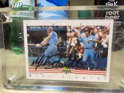 Mike Schmidt 1992 Classic Best Minor League Autograph Auto 1150/4100- Phillies!! • $57.44