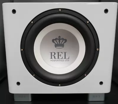 Rel T/9x Subwoofer - White - Used • $449.99