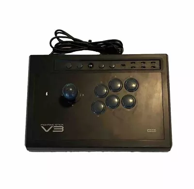 Hori Fightstick V3 HP3-59 - Joystick Fighting Arcade - Tested • $29.99