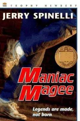 Maniac Magee By Jerry Spinelli (1990 Trade Paperback) EE5886 • $4.50