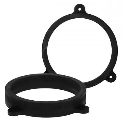 MDF Rear Door 165mm 6.5  Speaker Adaptors Rings Spacers Collars For Subaru • £19.46