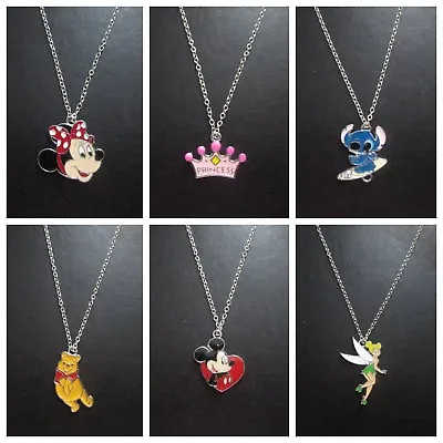 £2.95 • Buy Childrens Necklace Minnie Tinkerbell Unicorn My Little Pony Pooh Minions Pokemon