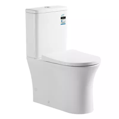 TOI Rimless Wall Faced Toilet Suite • $199