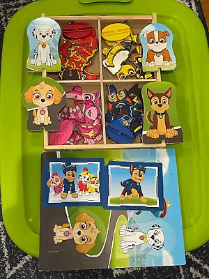 Melissa & Doug PAW Patrol Magnetic Pretend Play Puzzle Figures • $9.99