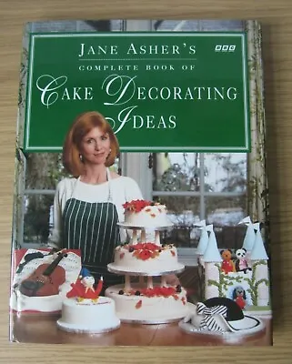 Jane Asher's Book Of Cake Decorating Ideas. (Hardback 1993) Pre Owned. • £2