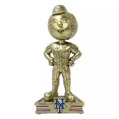 Mr. Met New York Mets Gold Mascot Bobblehead MLB Baseball • $60