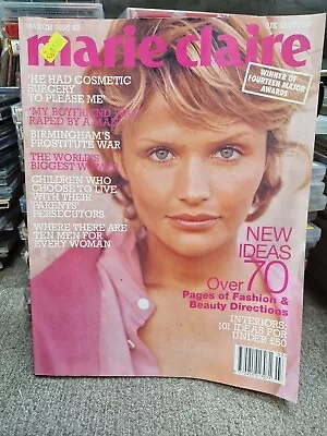 Marie Claire Magazine UK March 1995 Helena Christensen Supermodels • $40