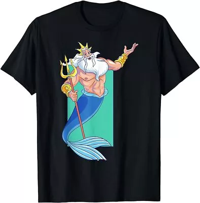 The Little Mermaid King Triton Portrait T-Shirt • $16.99