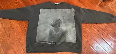 Justin Bieber Changes 12345 Crew Neck Sweater Oversize Women’s (L) US 10/12 • $29