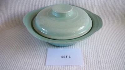 £12.50 • Buy Woods Ware Beryl Green Tureen With Button Lid Vintage/ Retro/ Utility/ WWII
