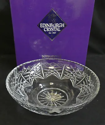 £24.99 • Buy Edinburgh International Lead Crystal Bowl Boxed      Sh37