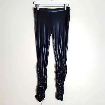 Miley Cyrus & Max Azria Black Shimmery Leggings • $20