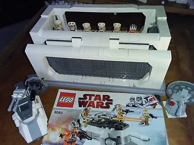 Lego Star Wars Rebel Base On Hoth Moc Diorama With 6 Minifigs • $59