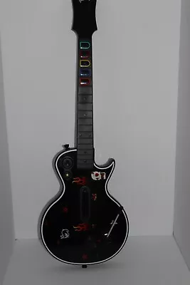 Xbox 360 Guitar Hero 95123 805 Gibson Les Paul Guitar Controller Black No Strap • $80