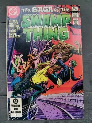 The Saga Of The Swamp Thing #3 1982 DC Comics. 1st App. Liz Tremayne. Good Cdtn • £0.99