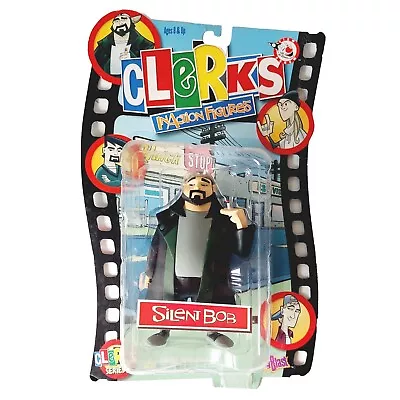 Clerks InAction Figures Series 1  Silent Bob  View Askew Graphitti Designs NIB • $96.02