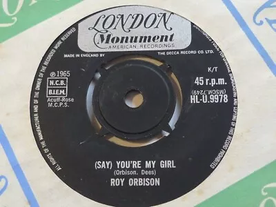 Roy Orbison-you're My Girl-london • £1