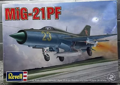 Revell MiG-21PF Soviet 1950s Era Jet Fighter Aircraft 1/48 Model Kit 85-5482 • $28.88