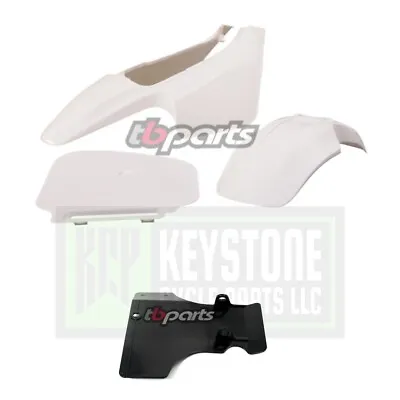 Honda Z50 Z 50 R White Plastic Kit & Splash Guard! New  88-99 TB Parts TBW9168 • $149.95
