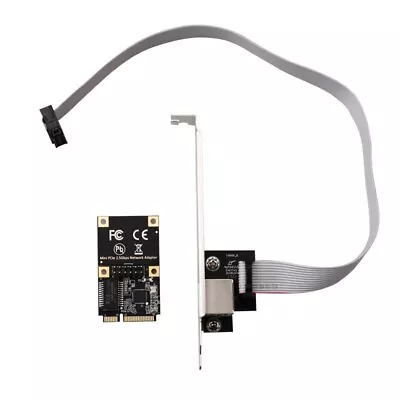 Mini PCI-e 2.5Gb/s Network Controller Card Full Duplex 10/100/1000Mbps Data Rate • $23.99