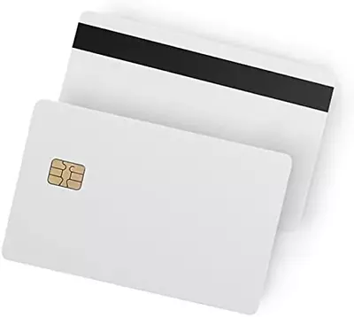 100 Pack - SLE4442 Chip Cards With Hi-Co Magnetic Stripe PVC - SLE 4442 • $92.43