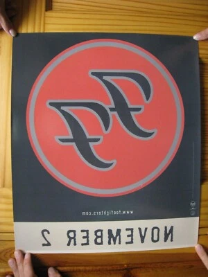 $99.99 • Buy Foo Fighters Poster Concert Window Cling Nov 2 The Vintage