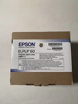 NEW GENUINE OEM Lamp For Epson Seiko PowerLite ELPLP60 V13H010L60 • $35