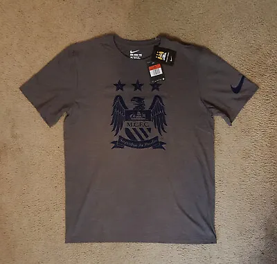 Nike Manchester City MCFC T Shirt NEW Tags LARGE • $29.99