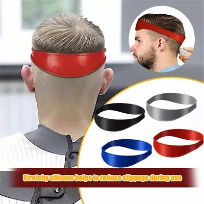 DIY Home Haircuts Curved Headband Silicone Neckline Shaving Hair Cutting Guide • £3.88
