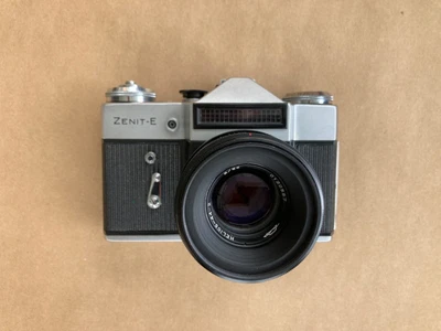 £26 • Buy Zenith Zenit E Vintage SLR 35mm Film Camera & Helios Lens Boxed & Hard Case
