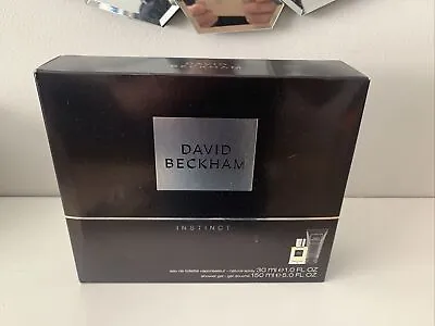 £12.95 • Buy David Beckham Instinct Gift Box Set Eau De Toilette 30ml + Shower Gel 150ml
