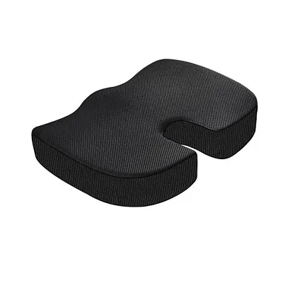 Snons Seat Cushion Coccyx Orthopaedic Back Pain Relief Memory Foam Office Chair • £10.99