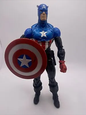 Marvel Legends Captain America Bucky Arnim Zola Baf Series Wave 6” Figure Hasbro • $11.29