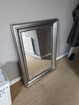 £50 • Buy Next Pewter Beaded Mirror
