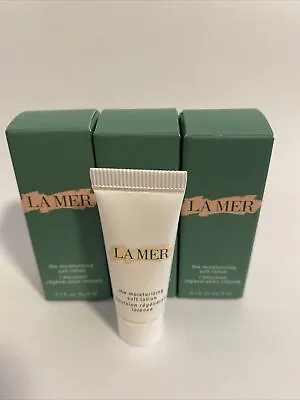 3x La Mer The Moisturizing Soft Lotion 0.1oz/3ml Each Total 0.3oz/9ml • $25