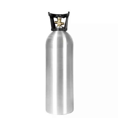 New 20 Lb. Aluminum CO2 Cylinder Tank With CGA320 Valve And Handle DOT Approved • $155.80